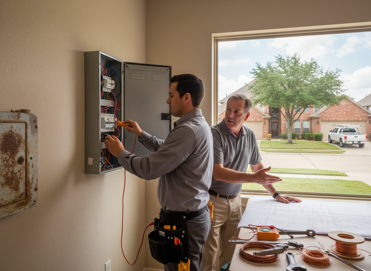 What Affects Electrical Panel Upgrade Costs in Plano Texas